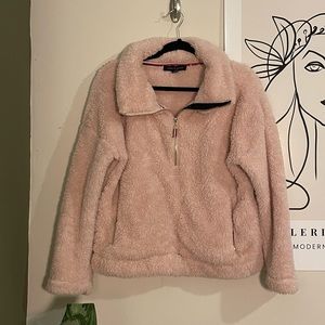 Tommy Hilfiger Sherpa Pink Sweatshirt